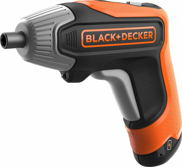 Black & Decker Κατσαβίδι Επαναφορτιζόμενο BCF611CK-QW (Με Φορτιστή Και 1 Μπαταρία 1,5ΑΗ)